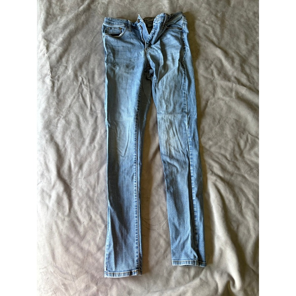 Universal Thread Womens Skinny Jeans Light Wash Blue Denim Size 8/29L